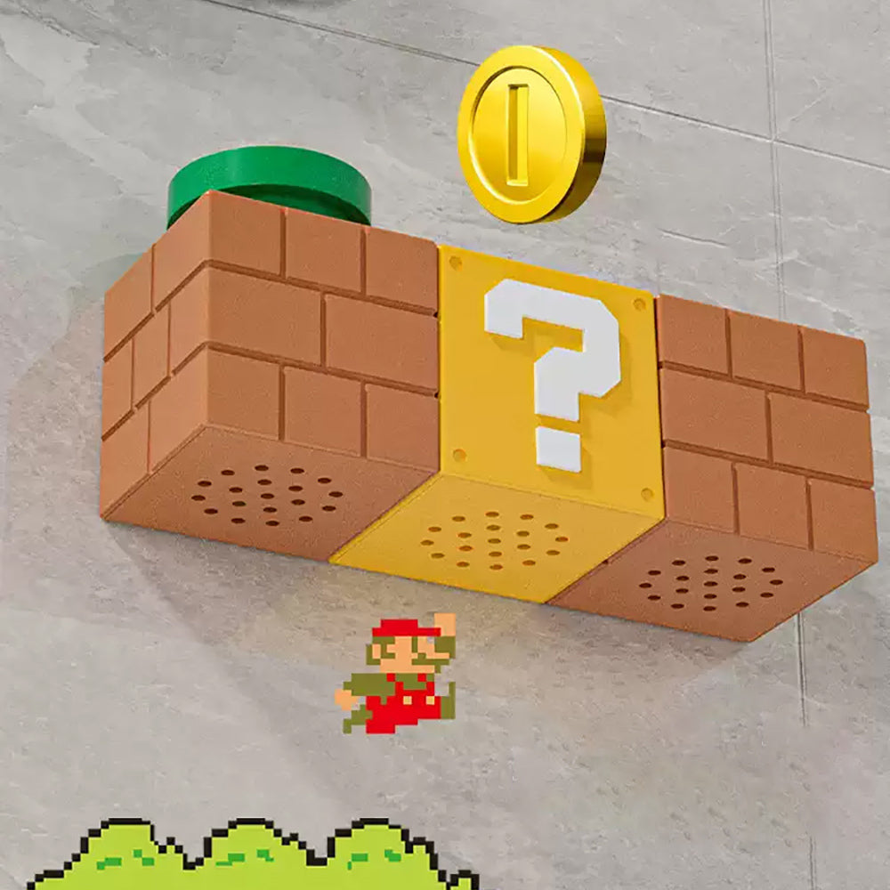 Retro Mario Block Toothbrush Holder