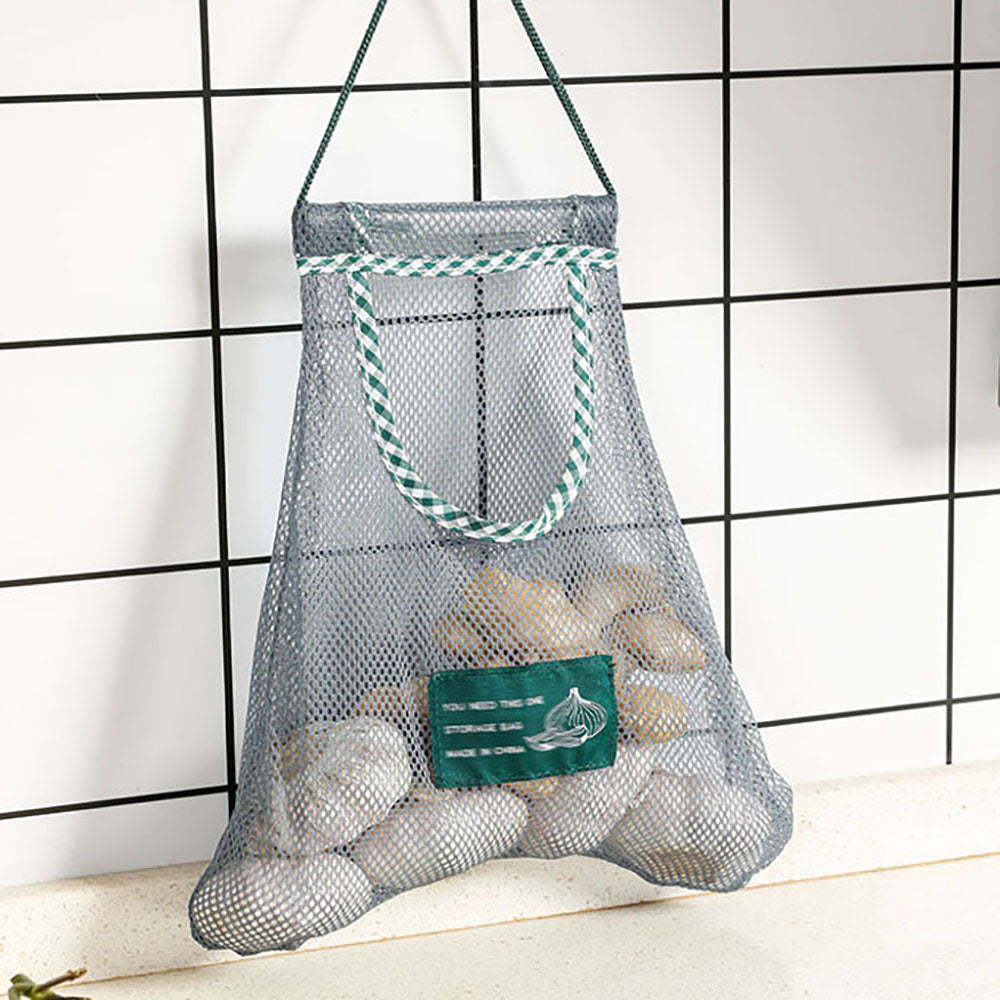 Kitchen Hanging Mesh Storage Bag