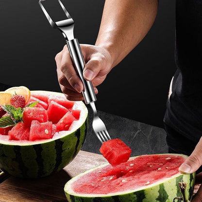 2-in-1 Stainless Steel Fruit Cutter