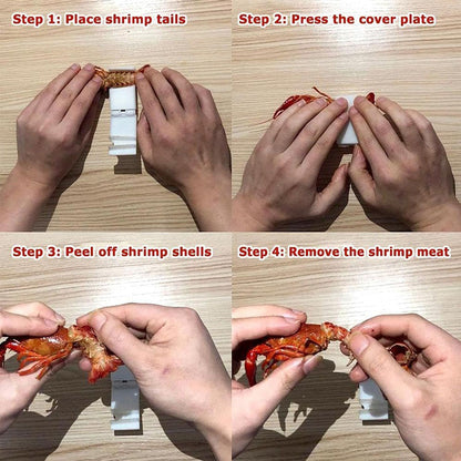 2 Pcs - Easy Crawfish Peeler