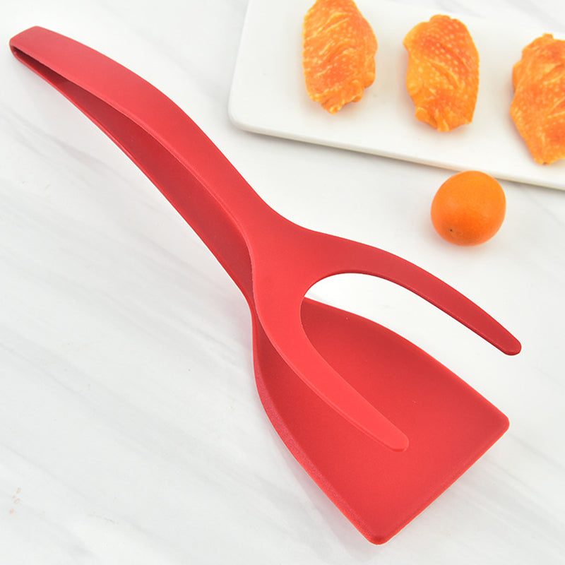 2-in-1 Grip and Flip Spatula Tong