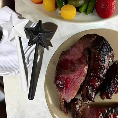 2 Pcs - Magic Wand Salt & Pepper Shakers