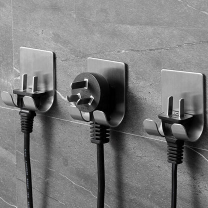 2 Pcs - Punch Free Stainless Steel Wall Hook