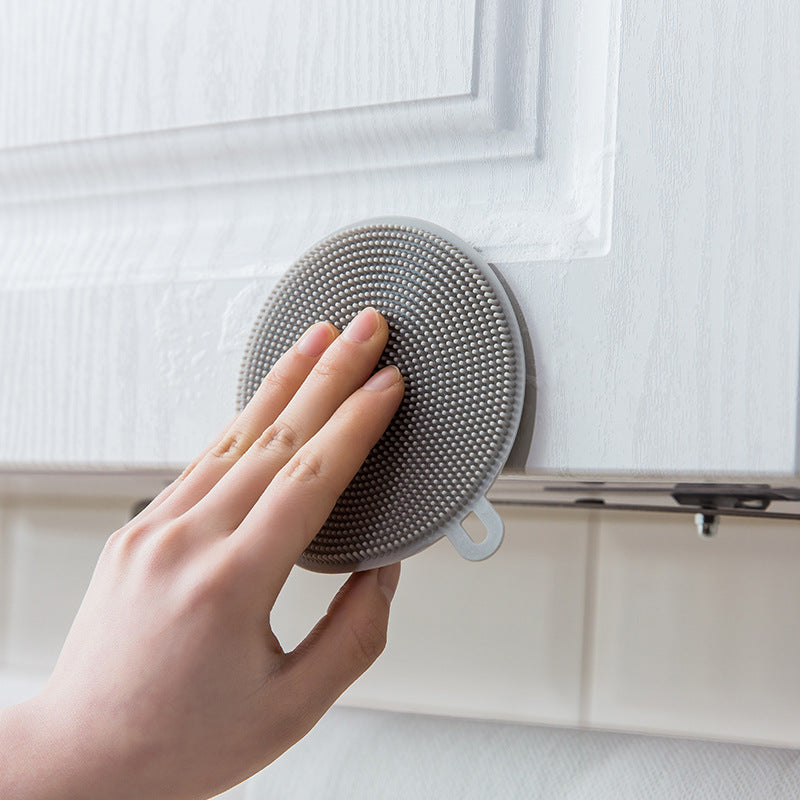 2 Pcs - Silicone Dish Cleaning Brush