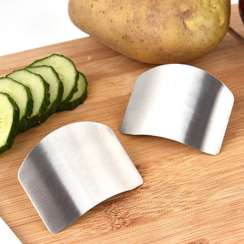 2 Pcs - Stainless Steel Finger Guard