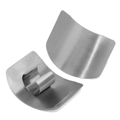 2 Pcs - Stainless Steel Finger Guard