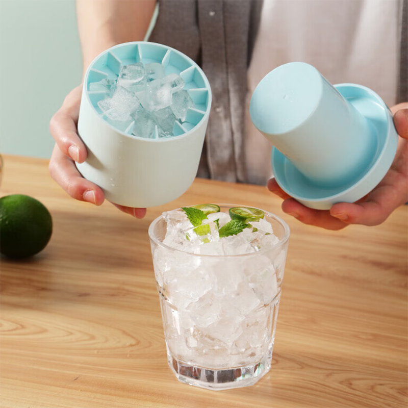 Silicone Ice Cube Maker Cup