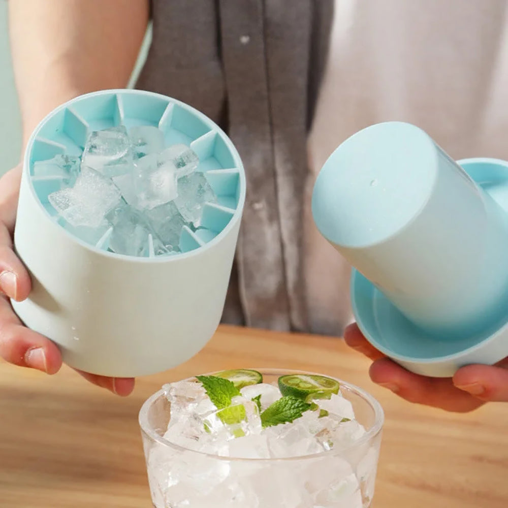 Silicone Ice Cube Maker Cup