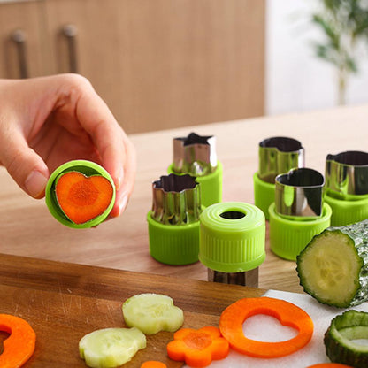 9 Pcs Stainless Steel Shape Cutters