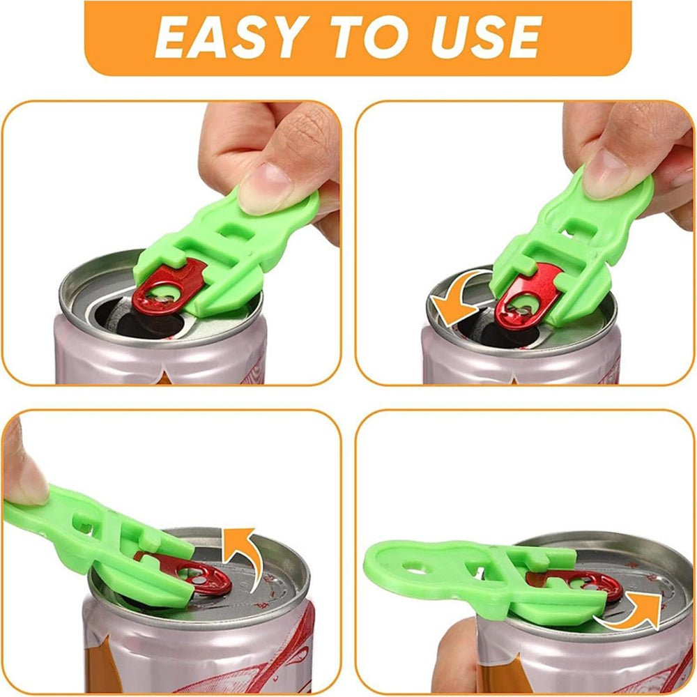 6 Pcs - Easy Soda Can Opener - Zenvy