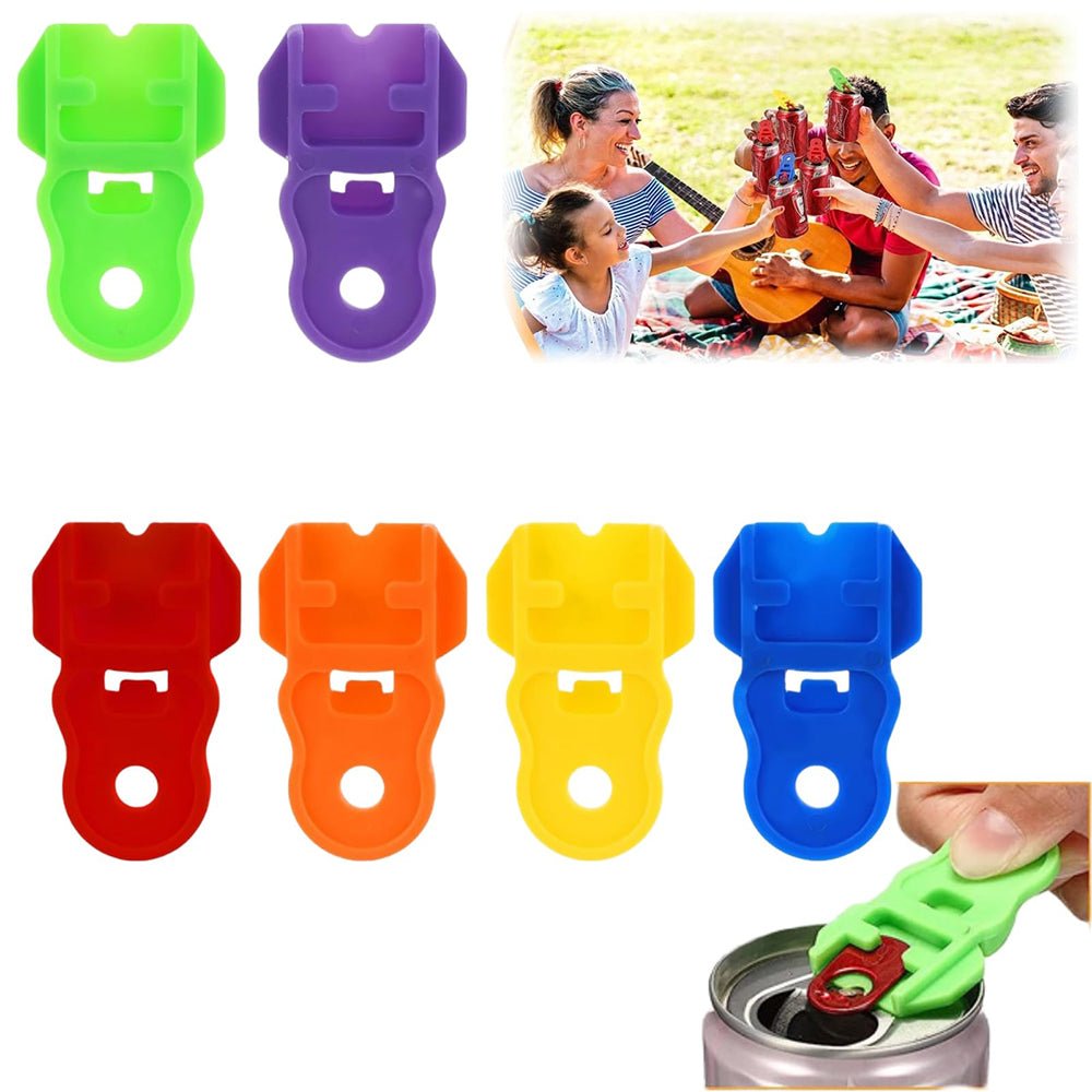 6 Pcs - Easy Soda Can Opener - Zenvy