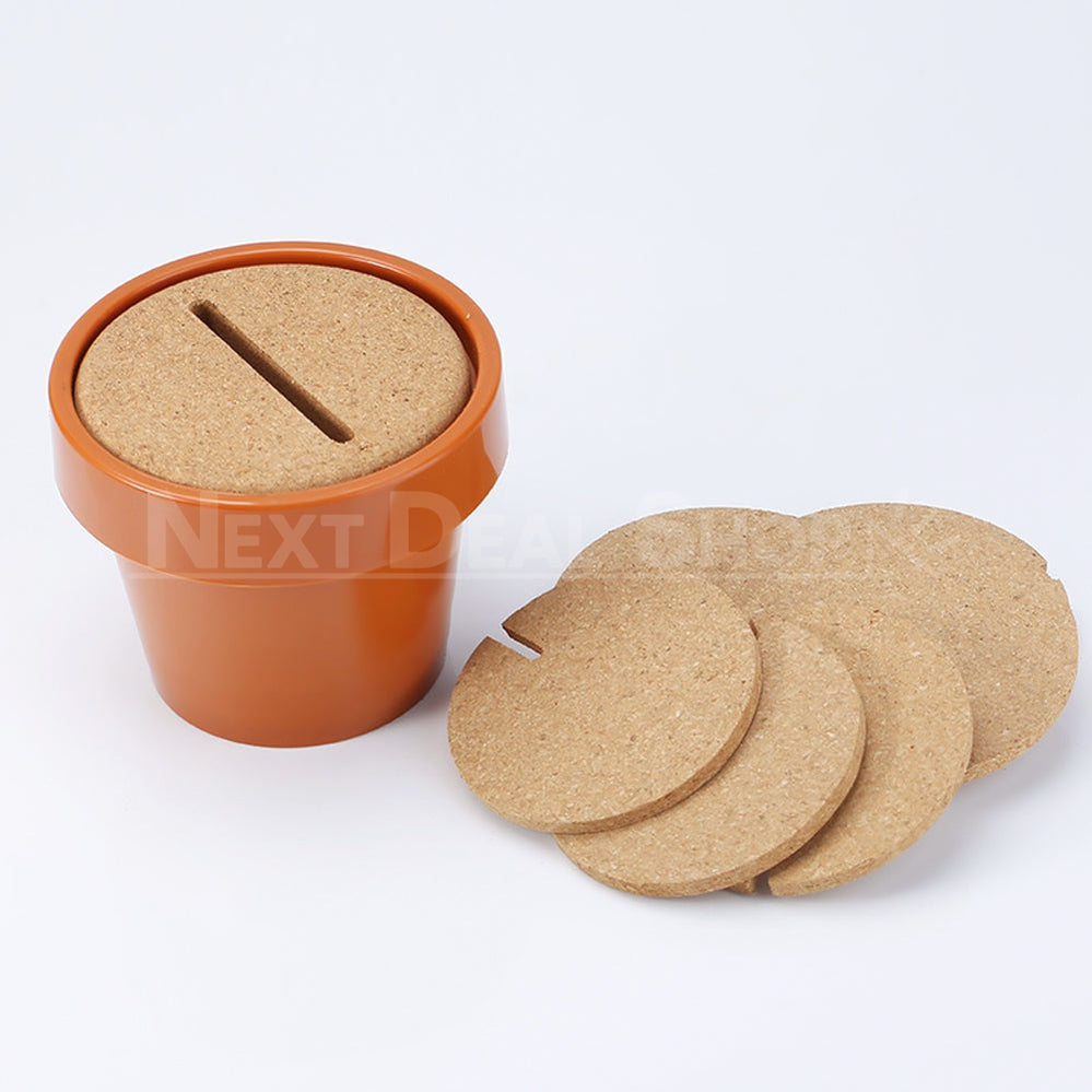 Cactus Coasters Set