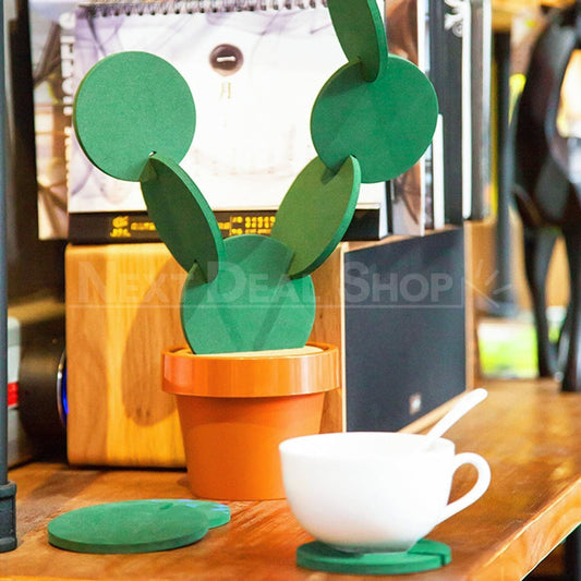 Cactus Coasters Set