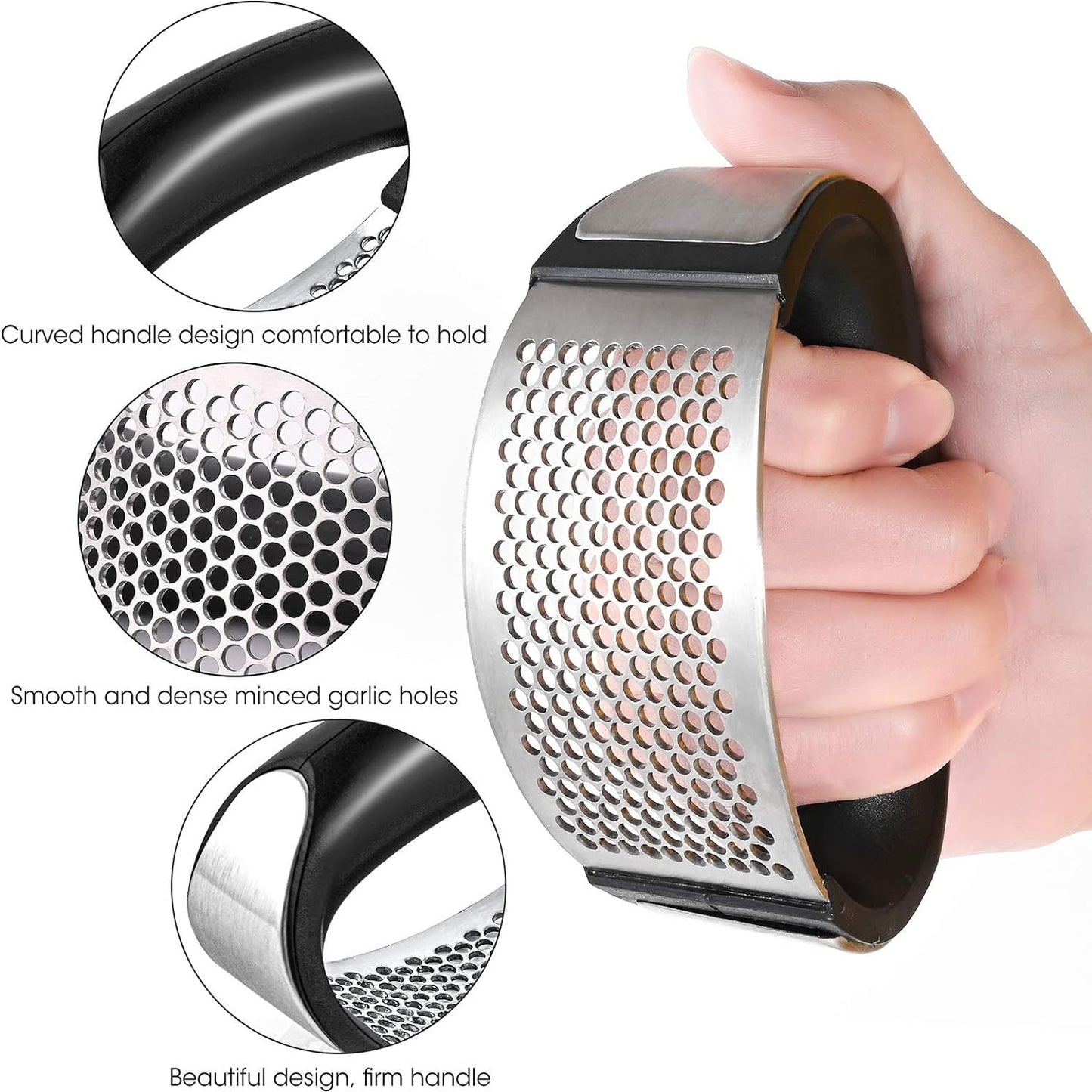 Garlic Press & Roller Peeler Set