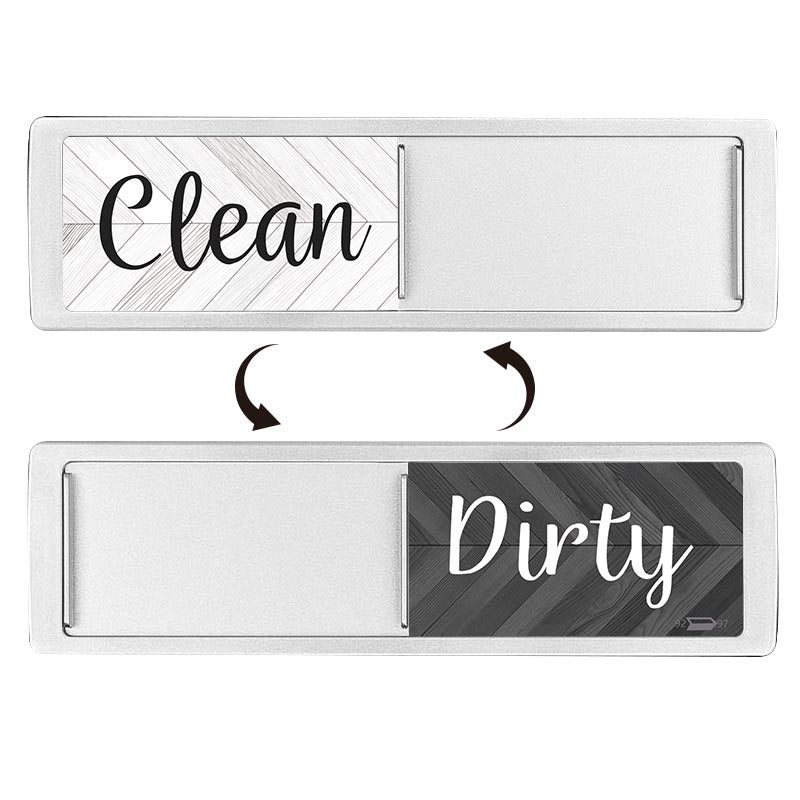 Dishwasher Magnet Clean Dirty Sign