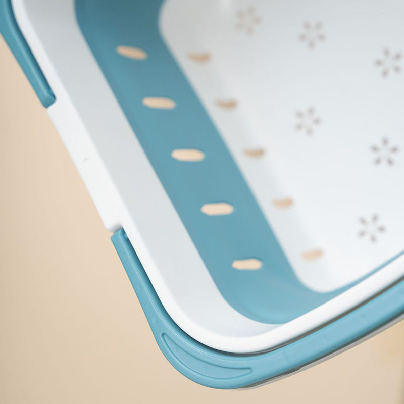 Foldable Shower Caddy with Handle