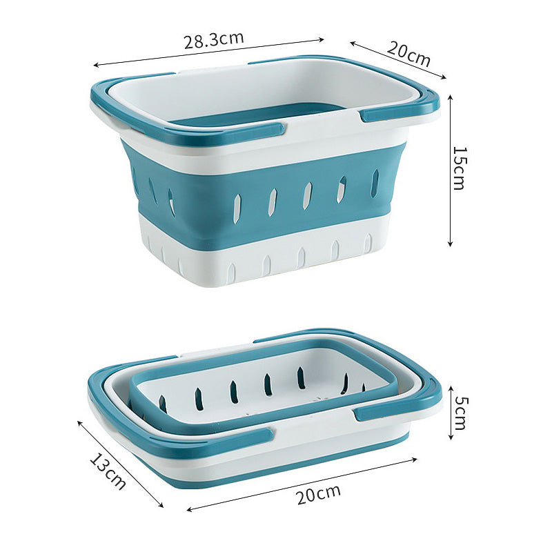 Foldable Shower Caddy with Handle