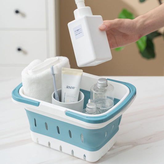 Foldable Shower Caddy with Handle