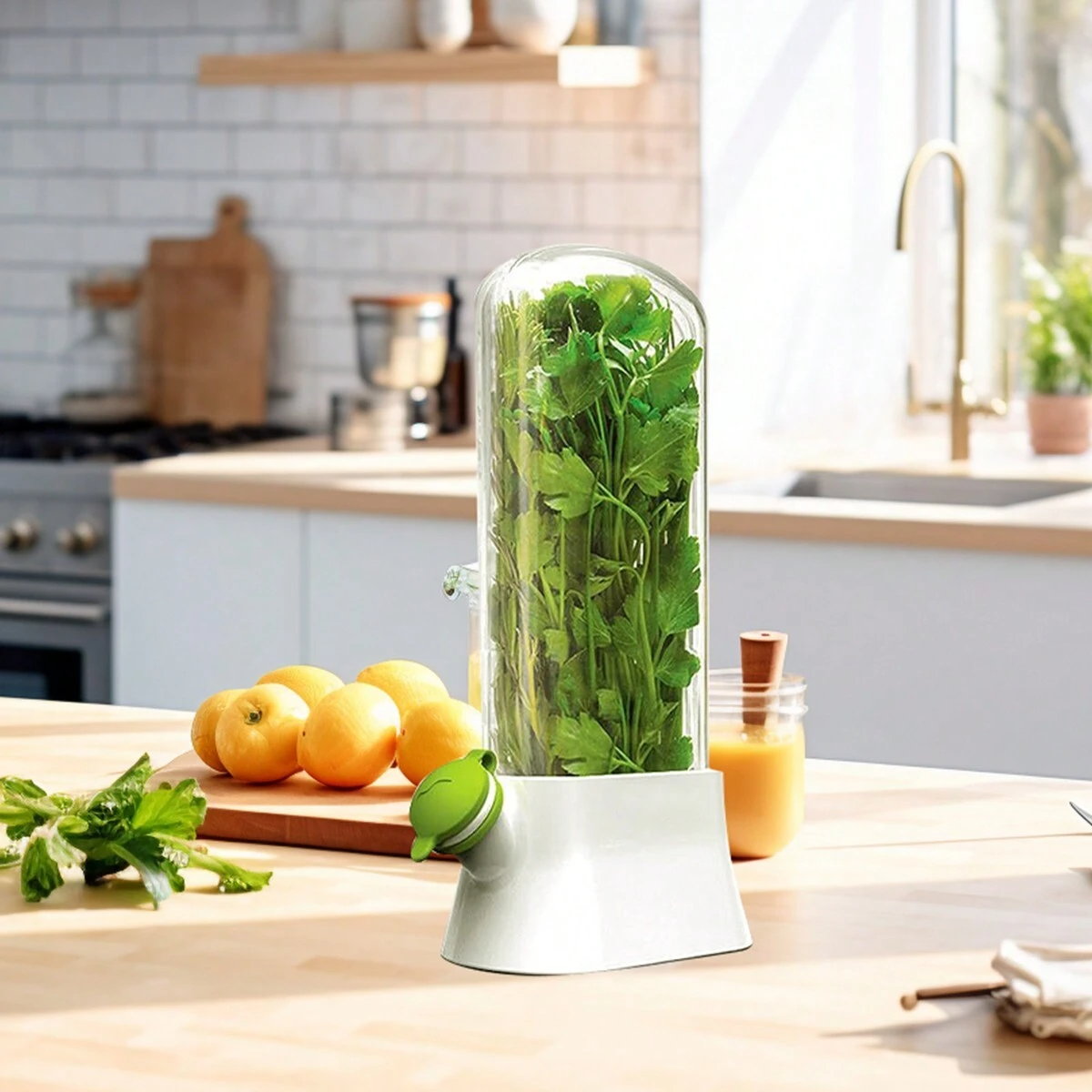 Fresh Herb Keeper Container