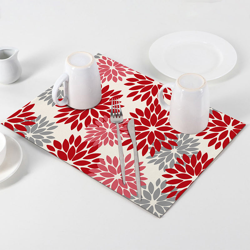Dahlia Floral Placemat (set of 4)
