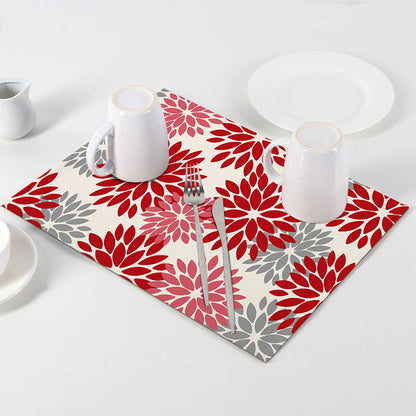 Dahlia Floral Placemat (set of 4)