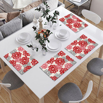 Dahlia Floral Placemat (set of 4)