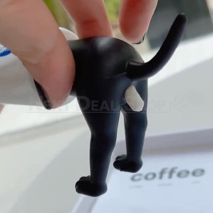 Pooping Dog Butt Toothpaste Topper