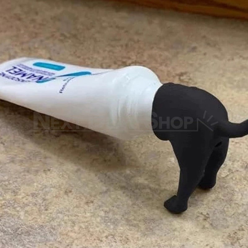 Pooping Dog Butt Toothpaste Topper