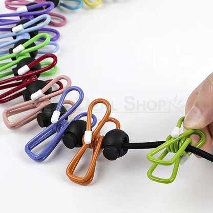 Retractable Clothesline with 12 Clothespins