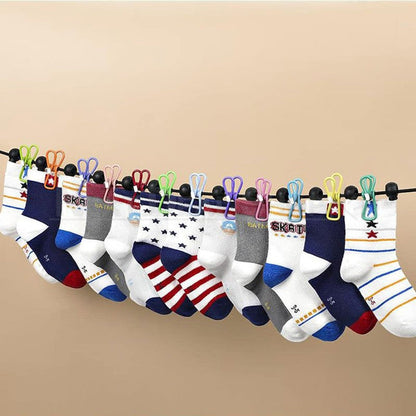 Retractable Clothesline with 12 Clothespins