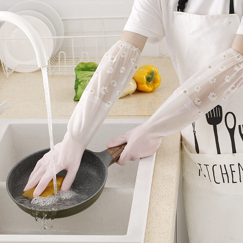 Reusable Cleaning Gloves with Long Cuff