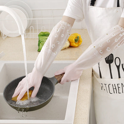 Reusable Cleaning Gloves with Long Cuff