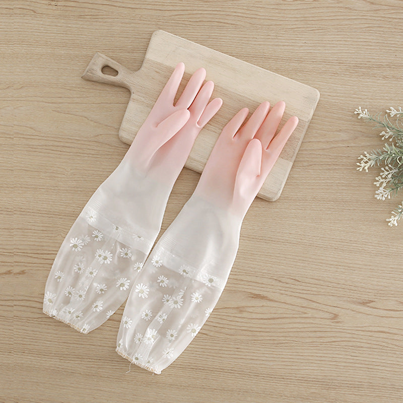 Reusable Cleaning Gloves with Long Cuff