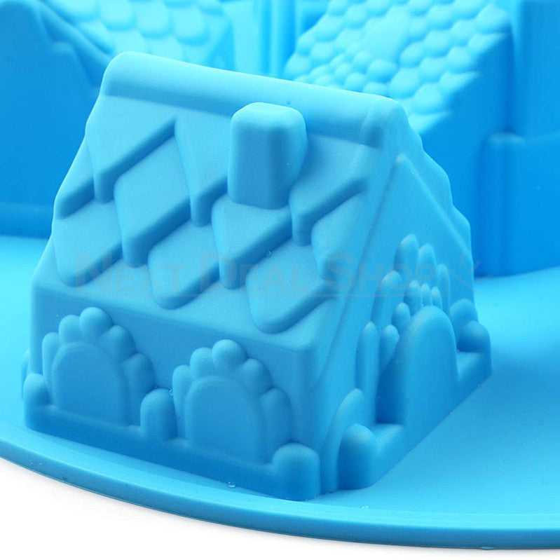 Silicone Gingerbread House Baking Mold