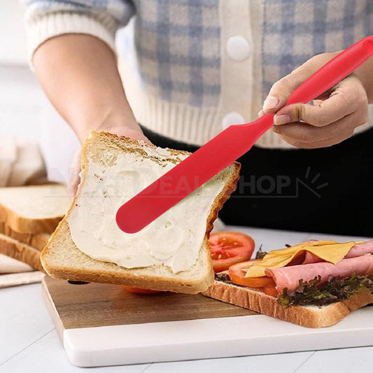 Silicone Jar Scraper with Long Handle