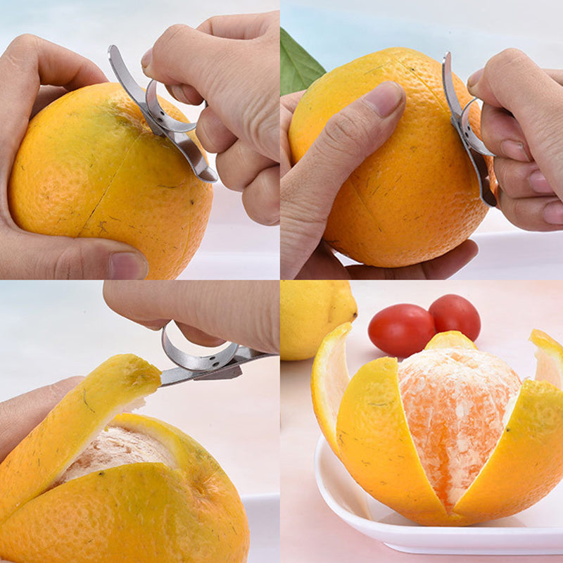 Stainless Steel Orange Peeler