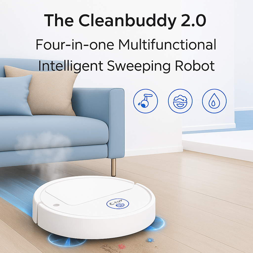CleanBuddy™ – Replaces Mopping & Vacuuming - Zenvy